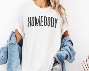 Homebody T-Shirt: Garment-Dyed Cotton Tee