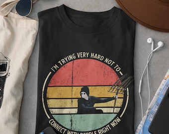 Maglietta David Rose in a Field, maglietta per i fan di Schitt's Creek, t-shirt unisex tinta in capo