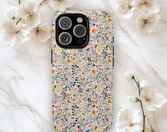 Floral Phone Case, Botanical Phone Case