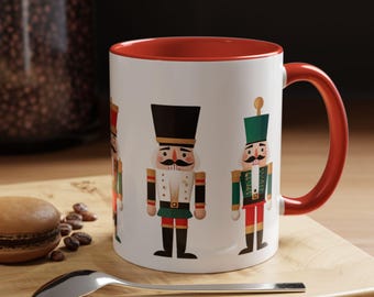Tazza da caffè Schiaccianoci: decorazione festiva per la cucina durante le vacanze.