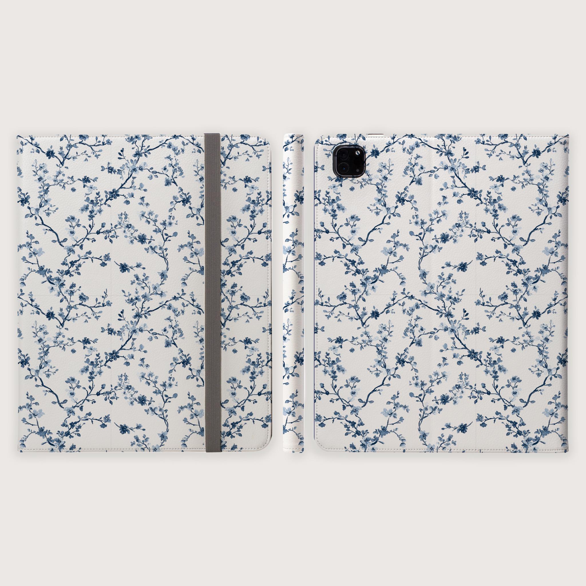 IPad Pro Folio Case, Classic Blue and White Chinoiserie