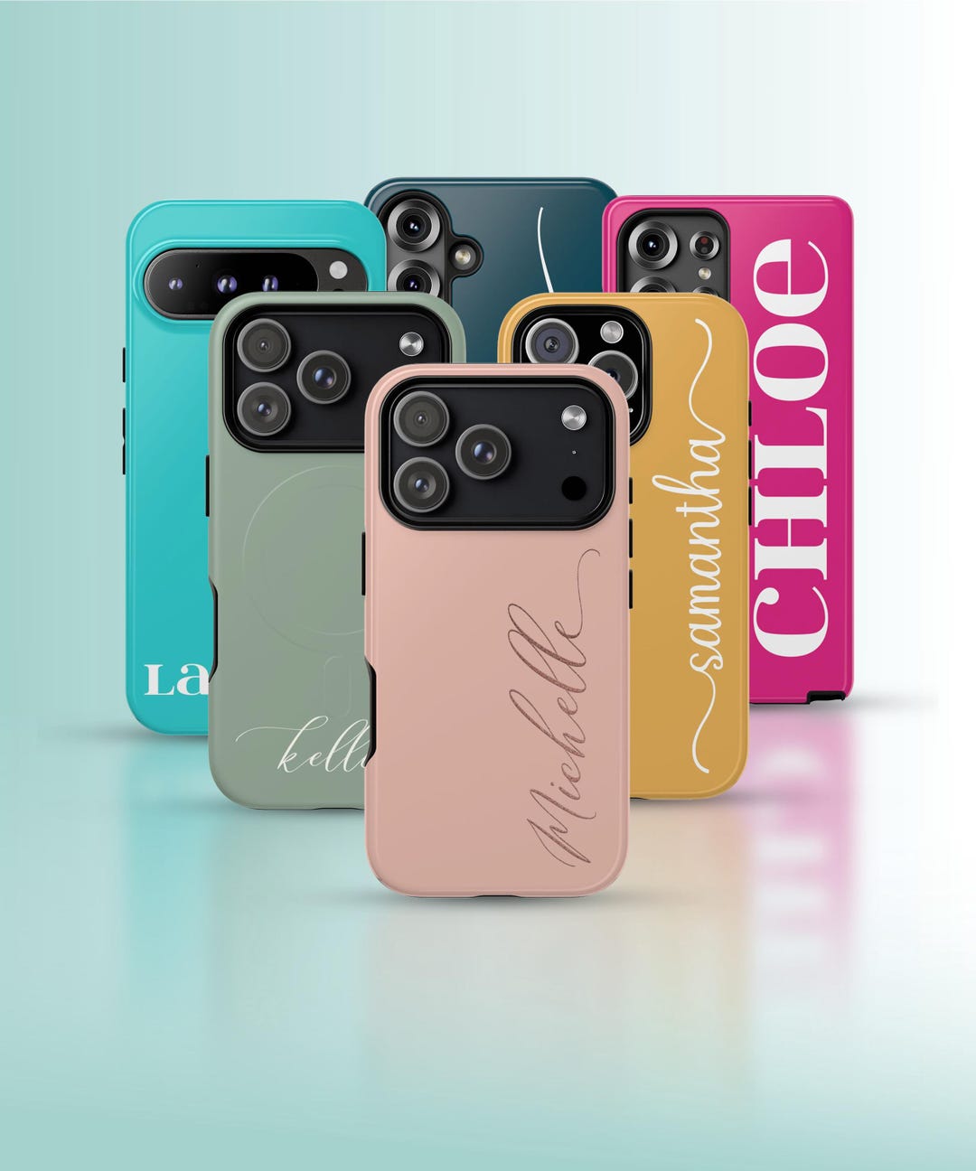 Custom Color Phone Personalized Tough Phone Case, Custom Color Phone Cover, Compatible ...