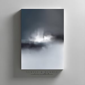 Large Abstract Modern Art Digital Download | Printable Wall Decor for Living Room | Oversized Contemporary Artwork | Modern Printable Art