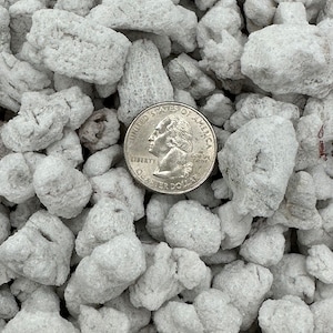 Super Coarse & Chunky Perlite | Size 4 | Large Pieces | Adds Aeration | Improves Drainage |1/2”- 1” Pieces