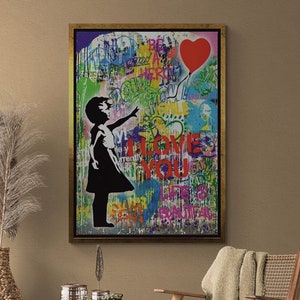 te amo escritura de graffiti