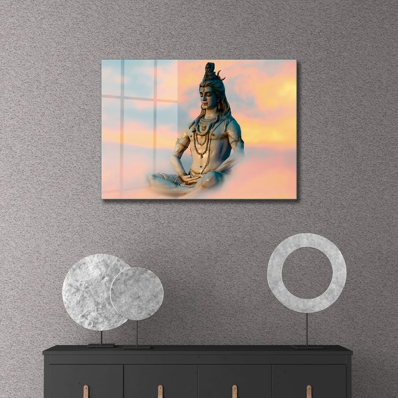 Tempered Glass Wall Art, Hindu Gods Wall Art, Glass Art, Wall Hangings