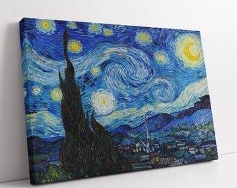 星月夜、フィンセント・ファン・ゴッホ、オランダ、ポスト印象派の絵画