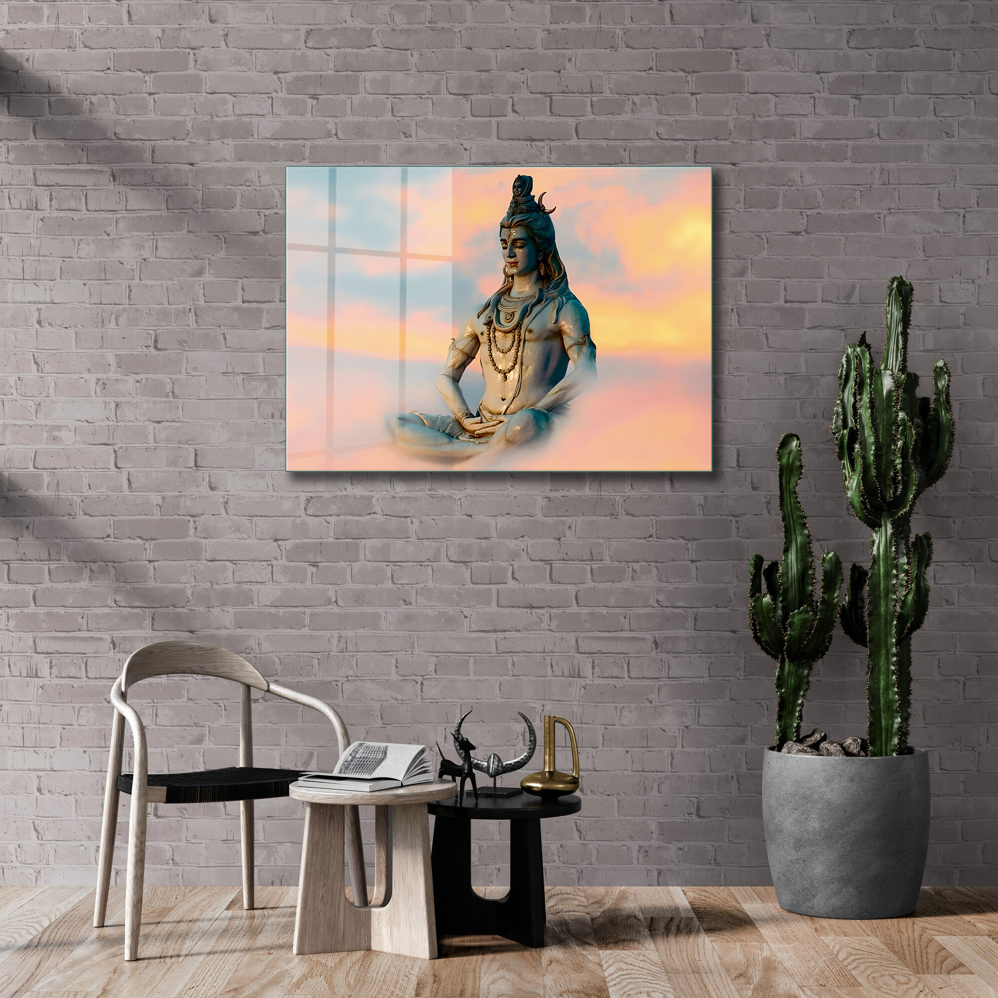 Tempered Glass Wall Art, Hindu Gods Wall Art, Glass Art, Wall Hangings