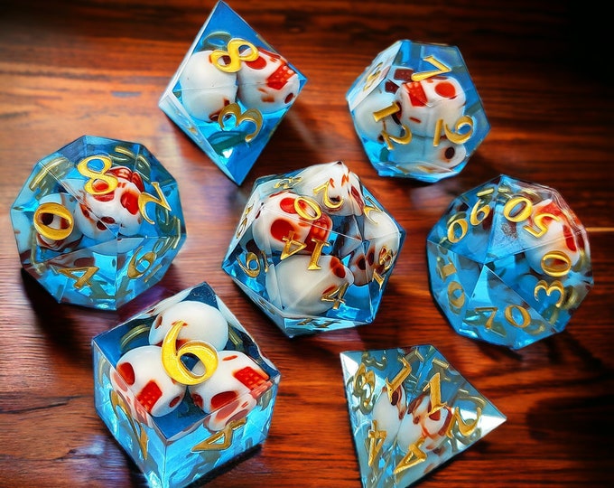 DnD Dice Sets - Dungeons and Dragons - Roleplay Dice - Unique Die - Board Game Dice - Gift