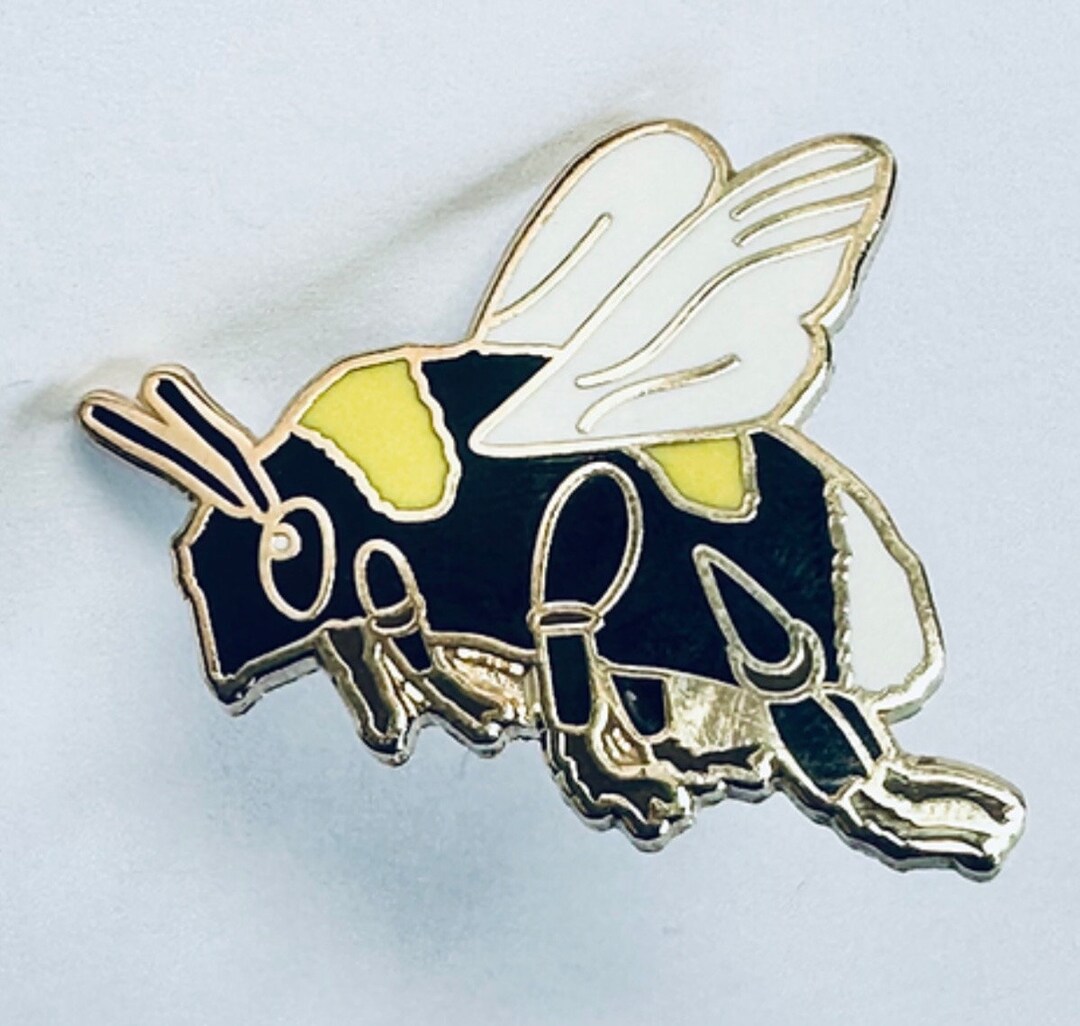 Bumble Bee Limited Edition Enamel Pin Badge, Enamel Pins, Endangered ...