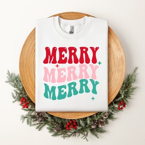 Fröhlich Fröhlich Fröhlich Sweatshirt. Weihnachten Urlaub Sweatshirt. Weihnachtsgeschenk