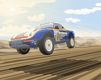 The Ultimate Test - Porsche 959 - Paris Dakar