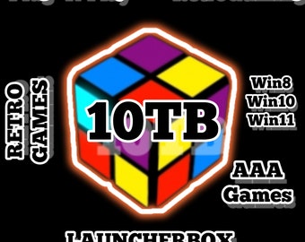 Launchbox Bigbox game system for PC! | 1tb, 2tb, 4tb, 10tb