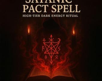Satanic Pact Spell – High-Tier Dark Energy Ritual | Forbidden Power, Break Limits, Command Energetic Forces