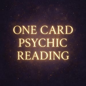 Einzelkarte psychische Lesung, eine Tarot-Nachricht für Sie, Same Hour Einblick, schnelles intuitives Ziehen | Kurz aber Stark