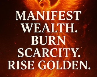 Phoenix Wealth Spell voor overvloed, geldaantrekking en energetisch wedergeboorteritueel