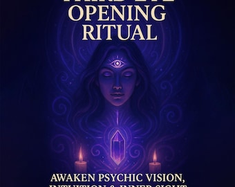 Ritual de Abertura do Terceiro Olho – Desperte a Visão Psíquica, a Intuição e a Percepção Interior