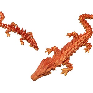 Dragón de Cristal Fuego Místico