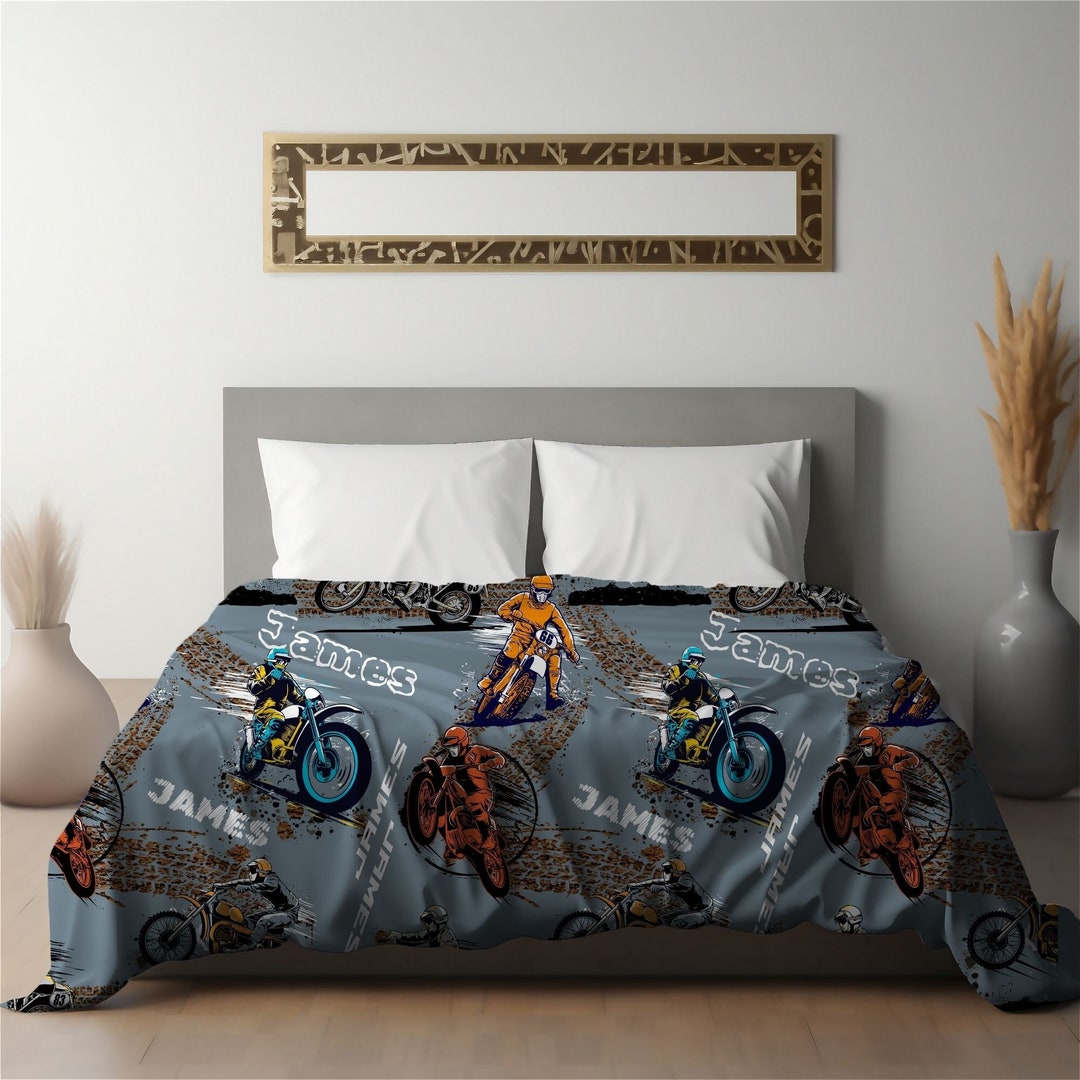 Dirt Racing Hooded Blanket RBPS