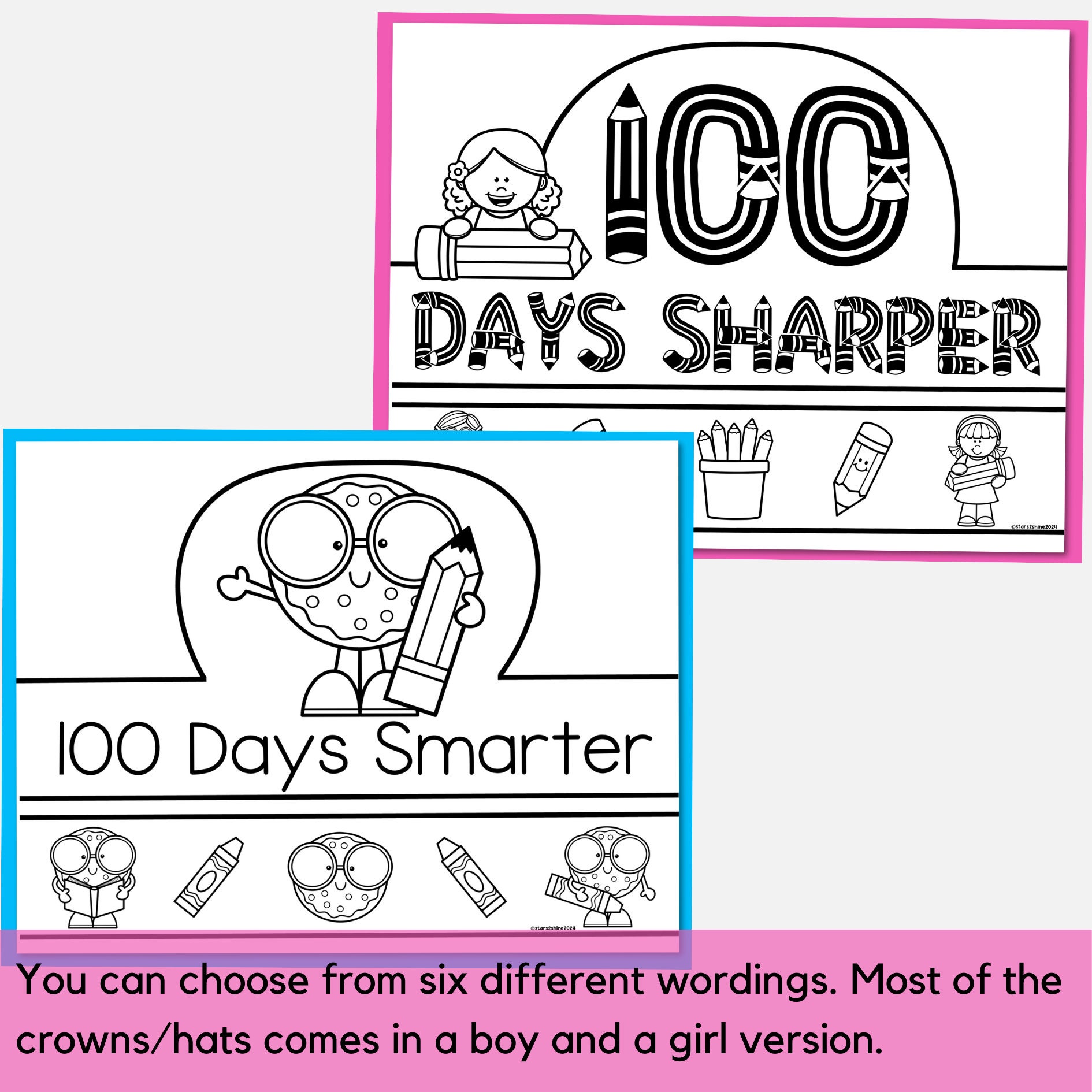 100th-day-of-school-crown-or-hat-100-days-of-school-crown-or-hat-craft-100-days-celebration-hats-100-days-smarter-sharper-shining-wiser-etsy for Free Printable 100 Days Smarter Hat 100th Day of School Crown or Hat | 100 Days of School Crown or Hat Craft | 100 Days Celebration Hats |100 Days Smarter Sharper Shining Wiser - Etsy for Free Printable 100 Days Smarter Hat