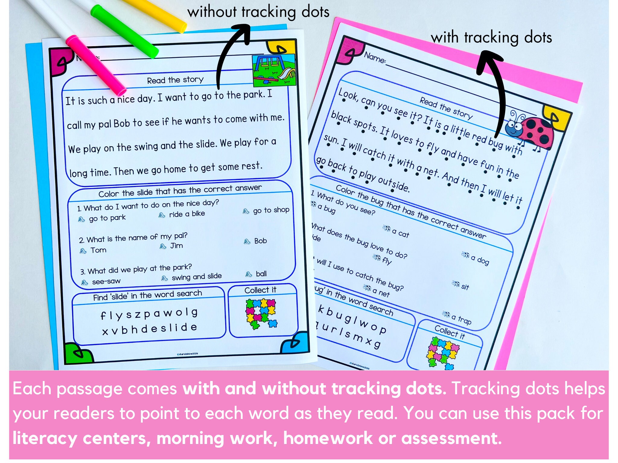 Spring Reading Comprehension Passages and Questions Printable for ...