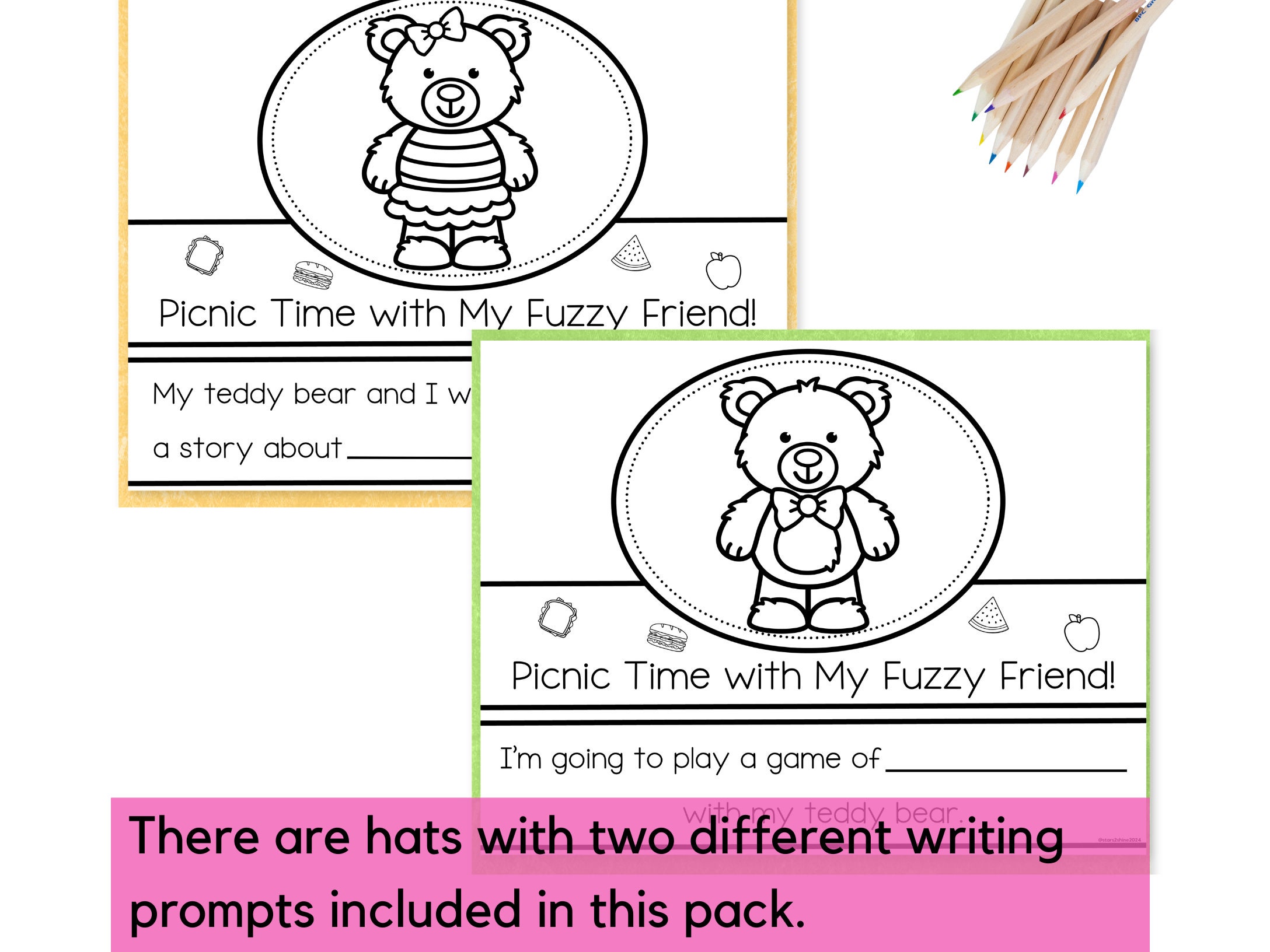 Teddy Bear Picnic Craft | Teddy Bear Hats for Teddy Bear Picnic Day ...