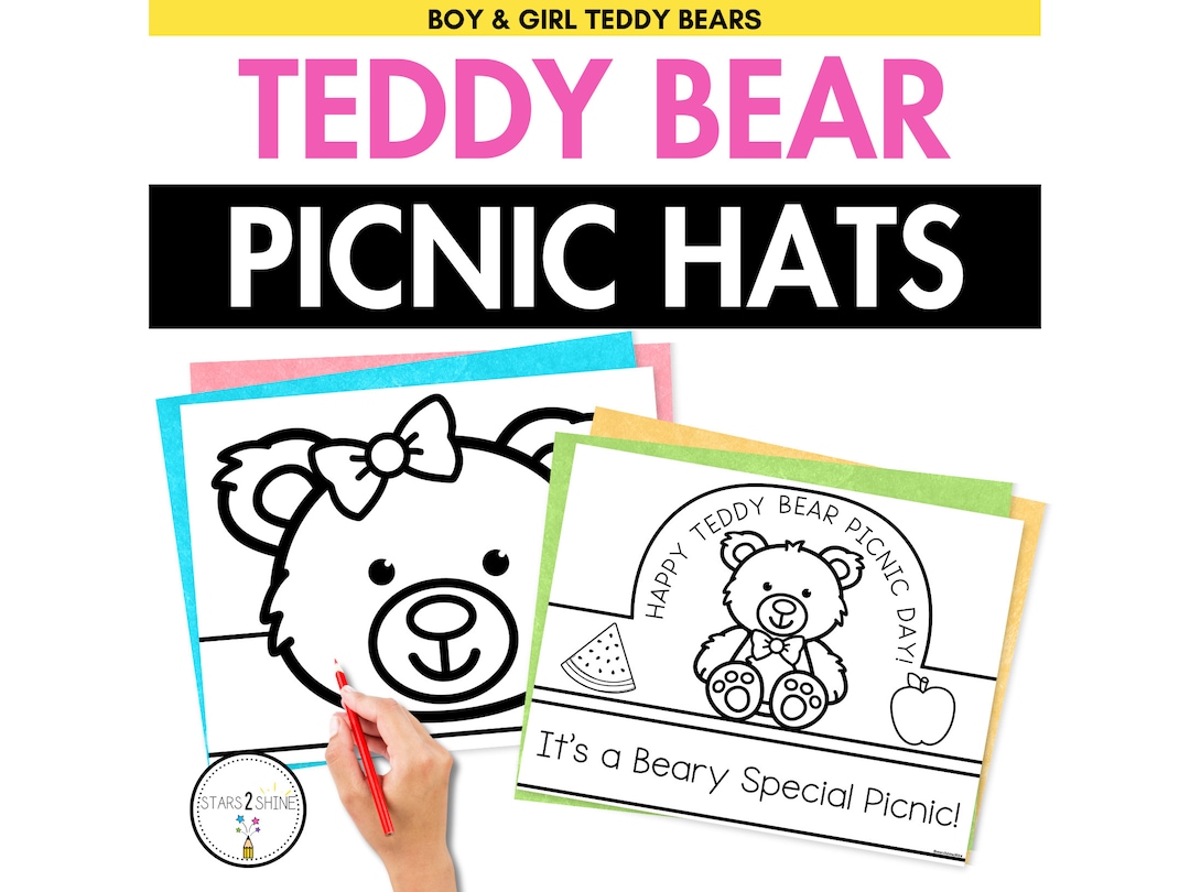 Teddy Bear Picnic Craft | Teddy Bear Hats for Teddy Bear Picnic Day ...