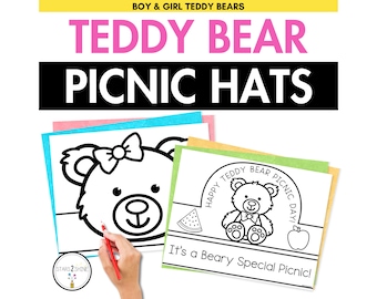 Teddy Bear Picnic Craft | Teddy Bear Hats for Teddy Bear Picnic Day | Kids Teddy Day Activity