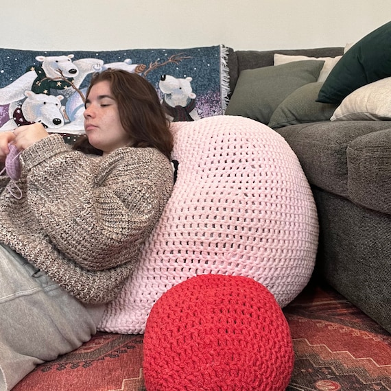 Crochet bean bag pattern sale