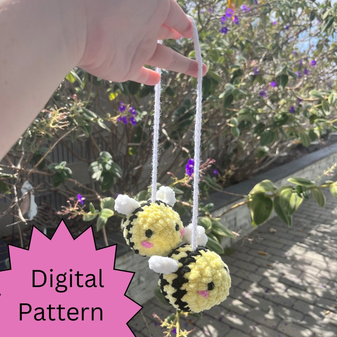 Bee Bobble Hanger Pattern - Etsy