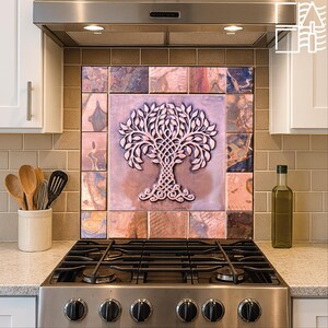 Handmade Copper Tree of Life Wall Art: Celtic Boho Decor