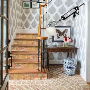 Handgefertigte Kupferstufen-Abdeckungen - Boho Stufenakzentfliesen - Rustikale Kupferstufen - Dekorative Metallfliesen für Treppen - Wohnkultur