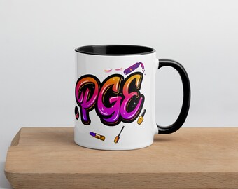 Taza de café/té colorida Pretty Girl Era