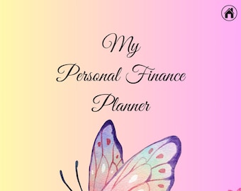 Planificador digital de finanzas personales 7 Blessings sin fecha y con marcapáginas