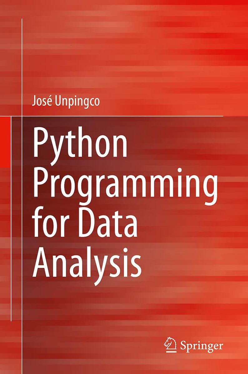 Python Programming for Data Analysis - Etsy