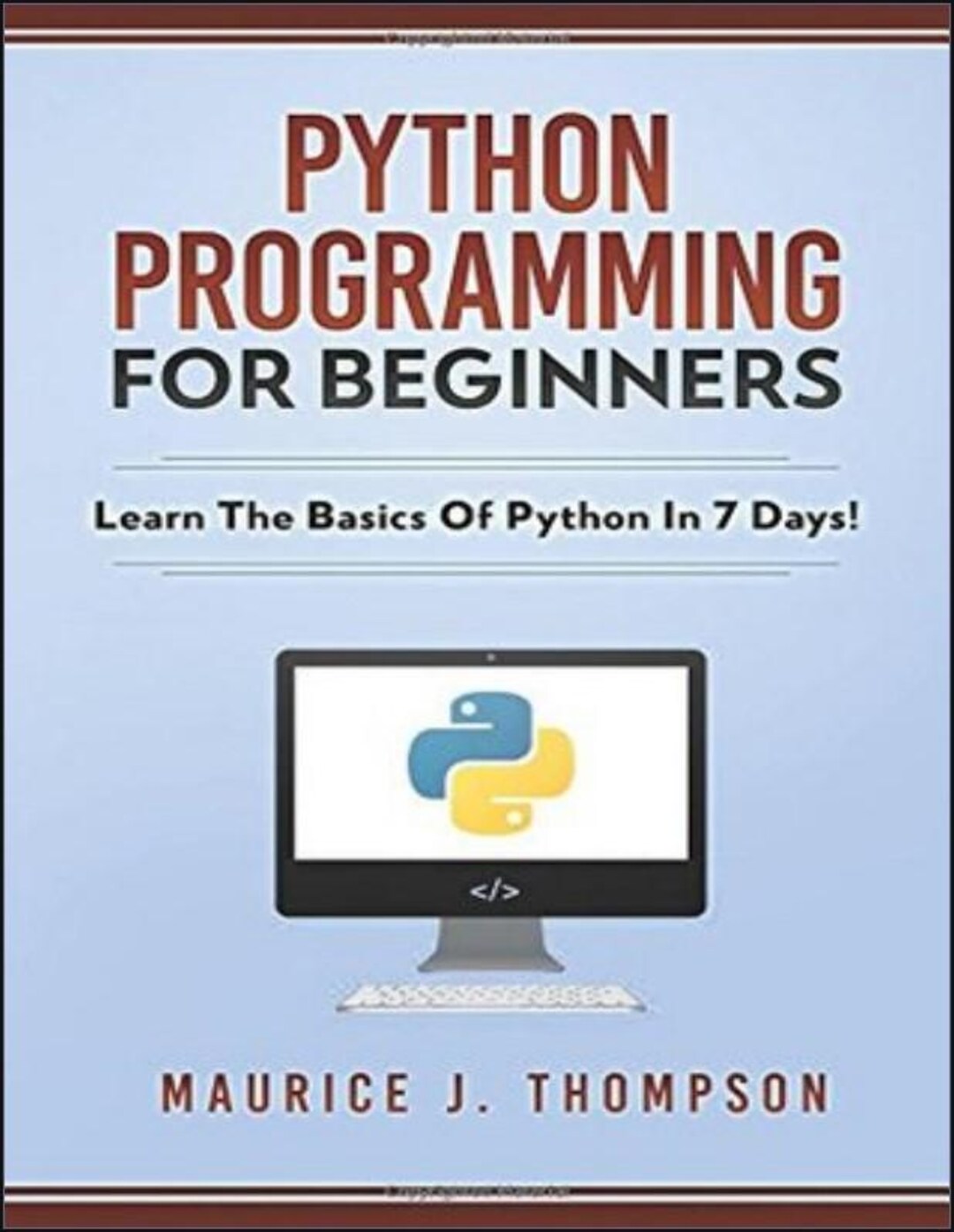 Python Programming: Your Beginner Guide to Learn Python in 7 Days - Etsy