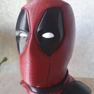 Stojak na słuchawki Deadpool - wystrój pokoju, gry, popiersie biurowe i biurkowe, figurka do malowania, prezent dla graczy