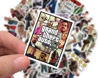 GTA STICKERS (50 stickers) High Quality