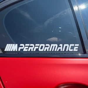 M Performance Decal 