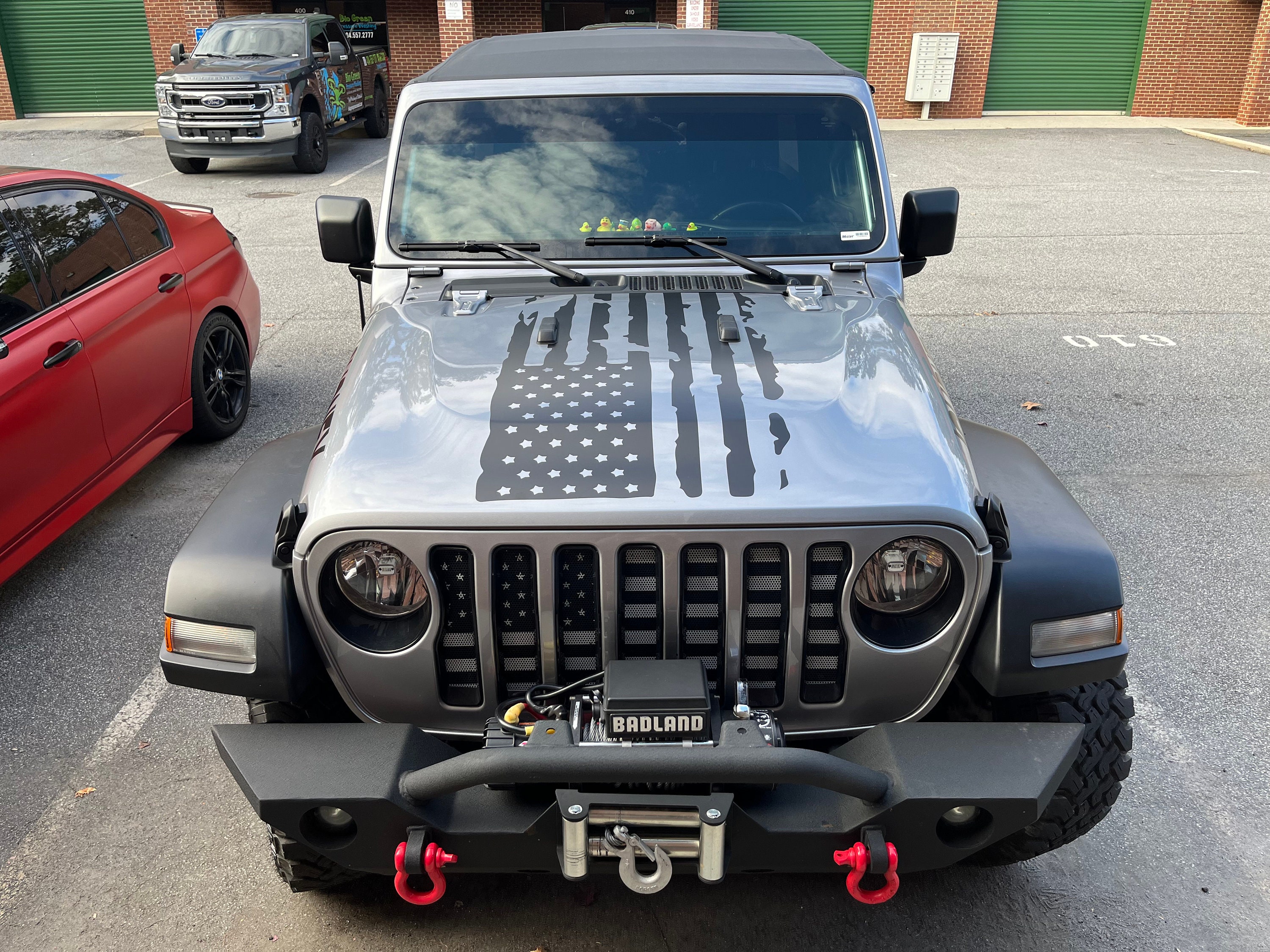 American Flag Decal Jeep Wrangler - Etsy