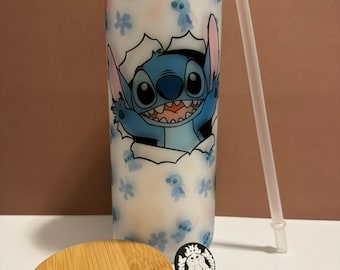 Glass Stitch tumbler