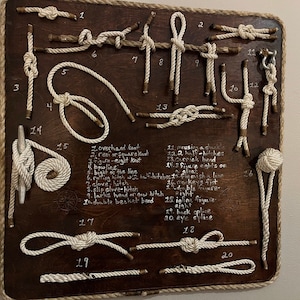 Nautical Knot Board