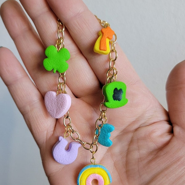 Lucky Charm Bracelet Etsy
