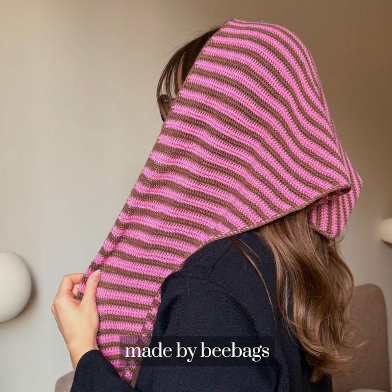 Hood Triangle Scarf Pattern - Etsy UK