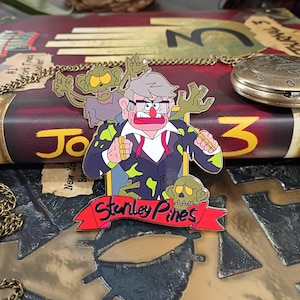 Grunkle Stan Enamel Pin