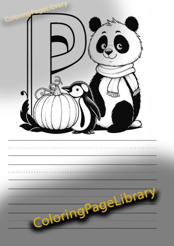 A Coloring Book From A to Z | Gift for Children | Engaging Artwork ...