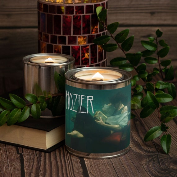 16 Oz. Wasteland Hozier Inspired Candle Paint Can hand Poured, 70 Burning  Hours 