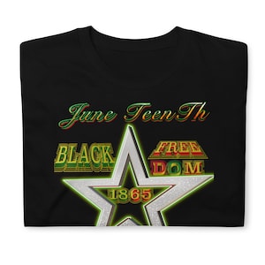 June Teenth Freedom  HW Short-Sleeve Unisex T-Shirt