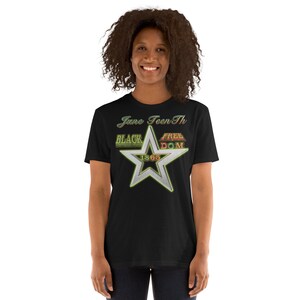 June Teenth Freedom HW Short-Sleeve Unisex T-Shirt