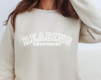 Lezen Sweatshirt, nog maar één hoofdstuk Sweatshirt, Bookish Crewneck, Book Lover Gift, Boeken Pullover, Bibliothecaris Shirt, Reader Gift, Bookish